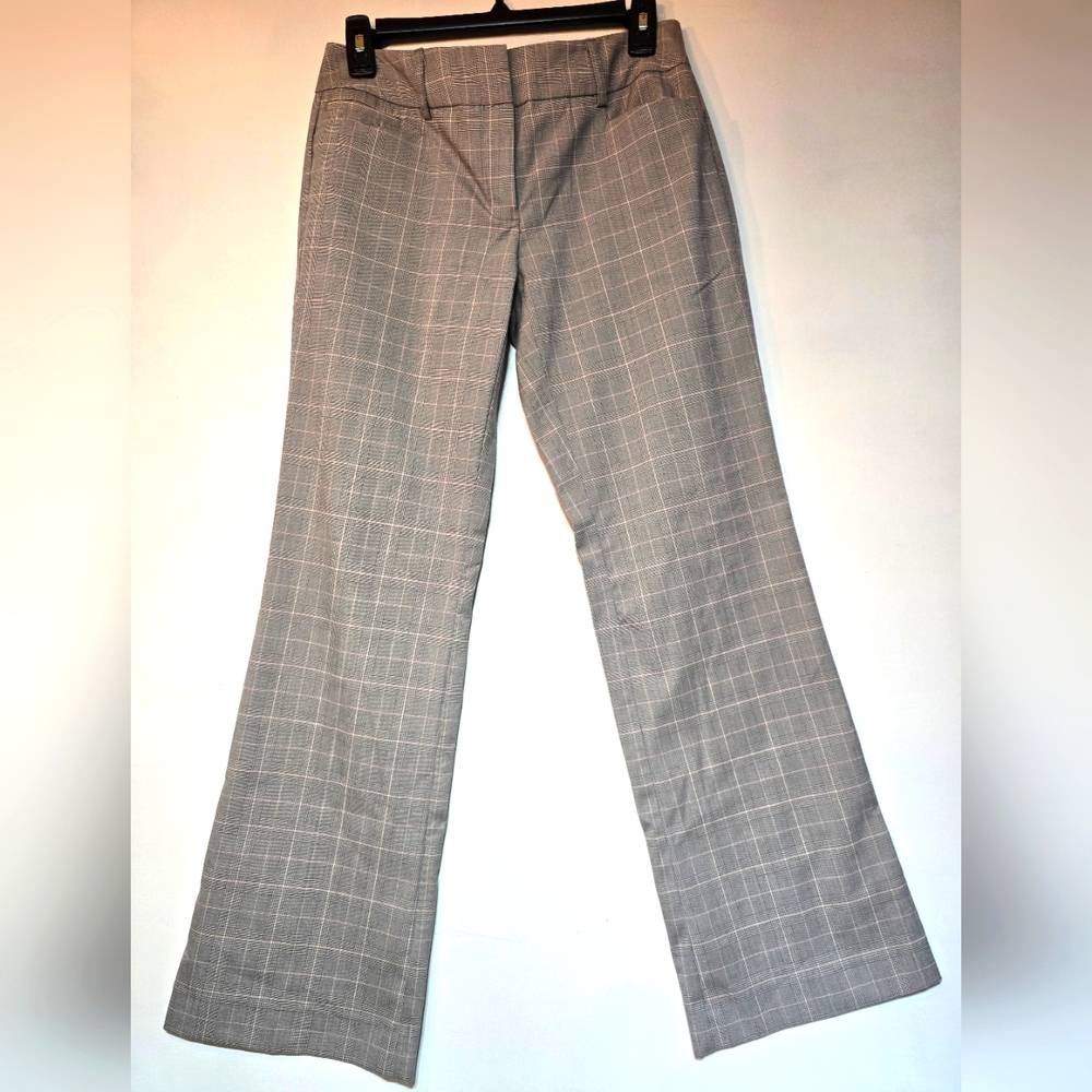 NYC Gray Plaid Women's Dress Pants